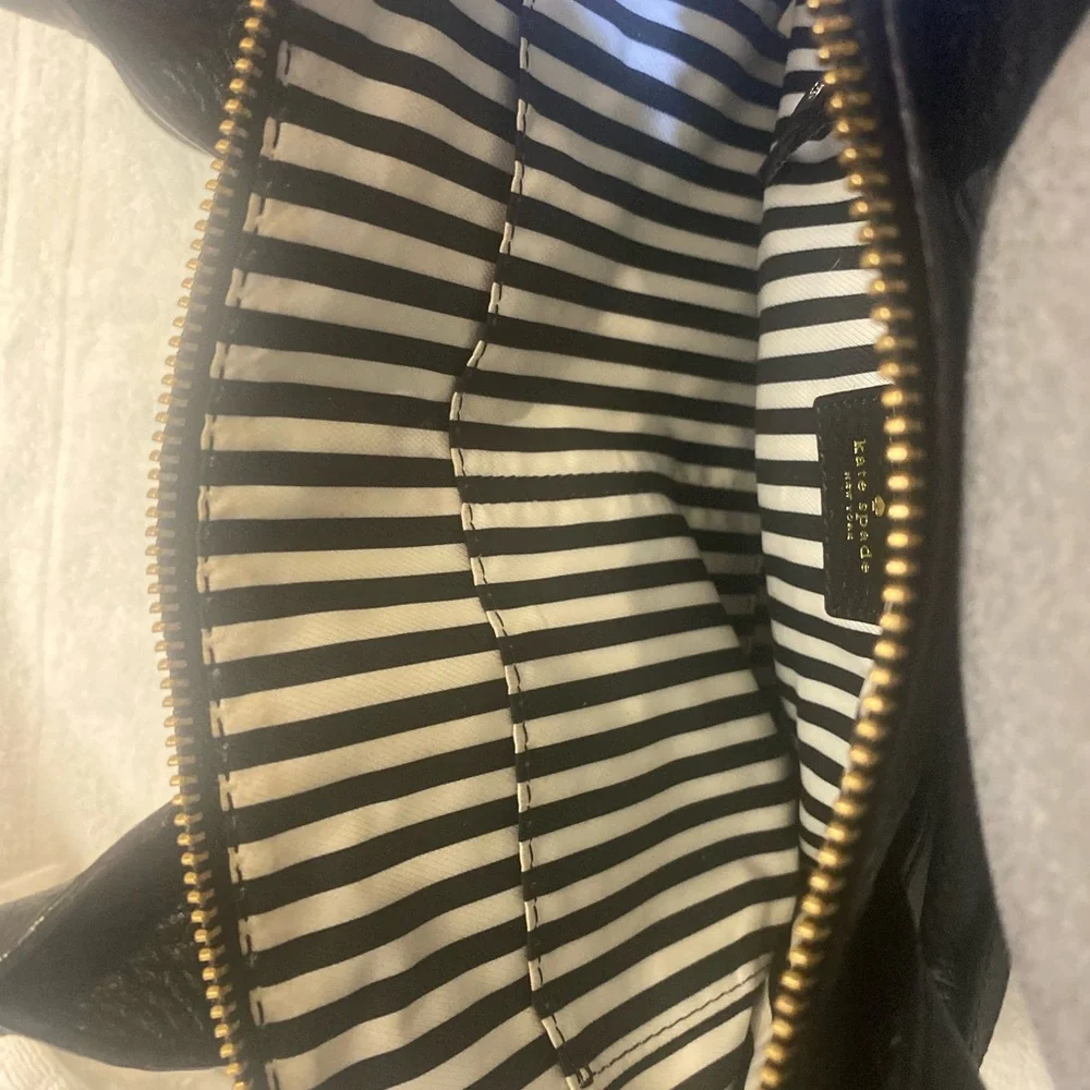 🇺🇸🇺🇸 SALE 🇺🇸🇺🇸Kate Spade Black Satchel Structured Leather